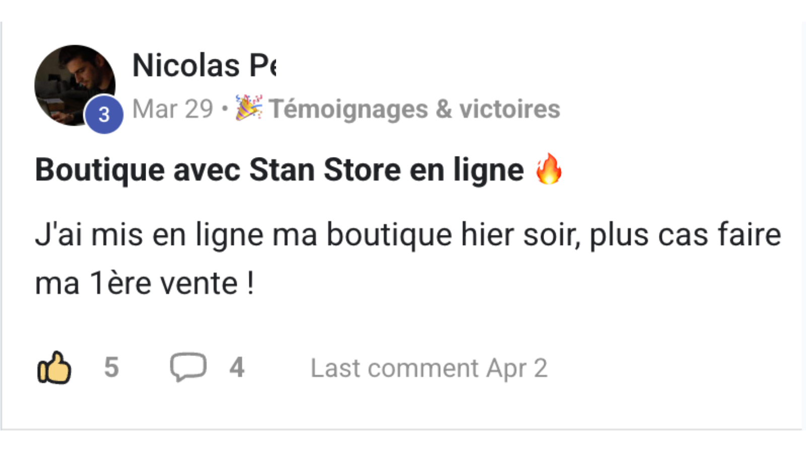 Avis d'un membre SWC 6